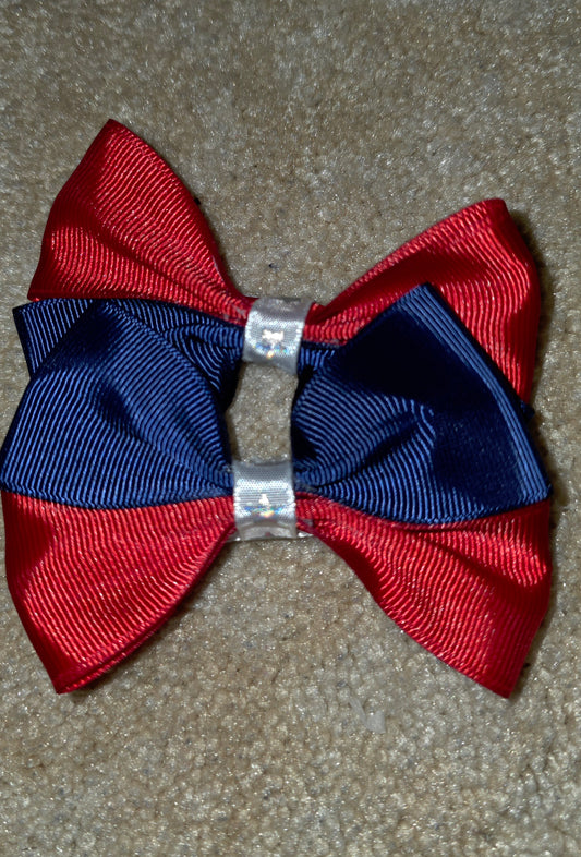 Red White and Blue bow