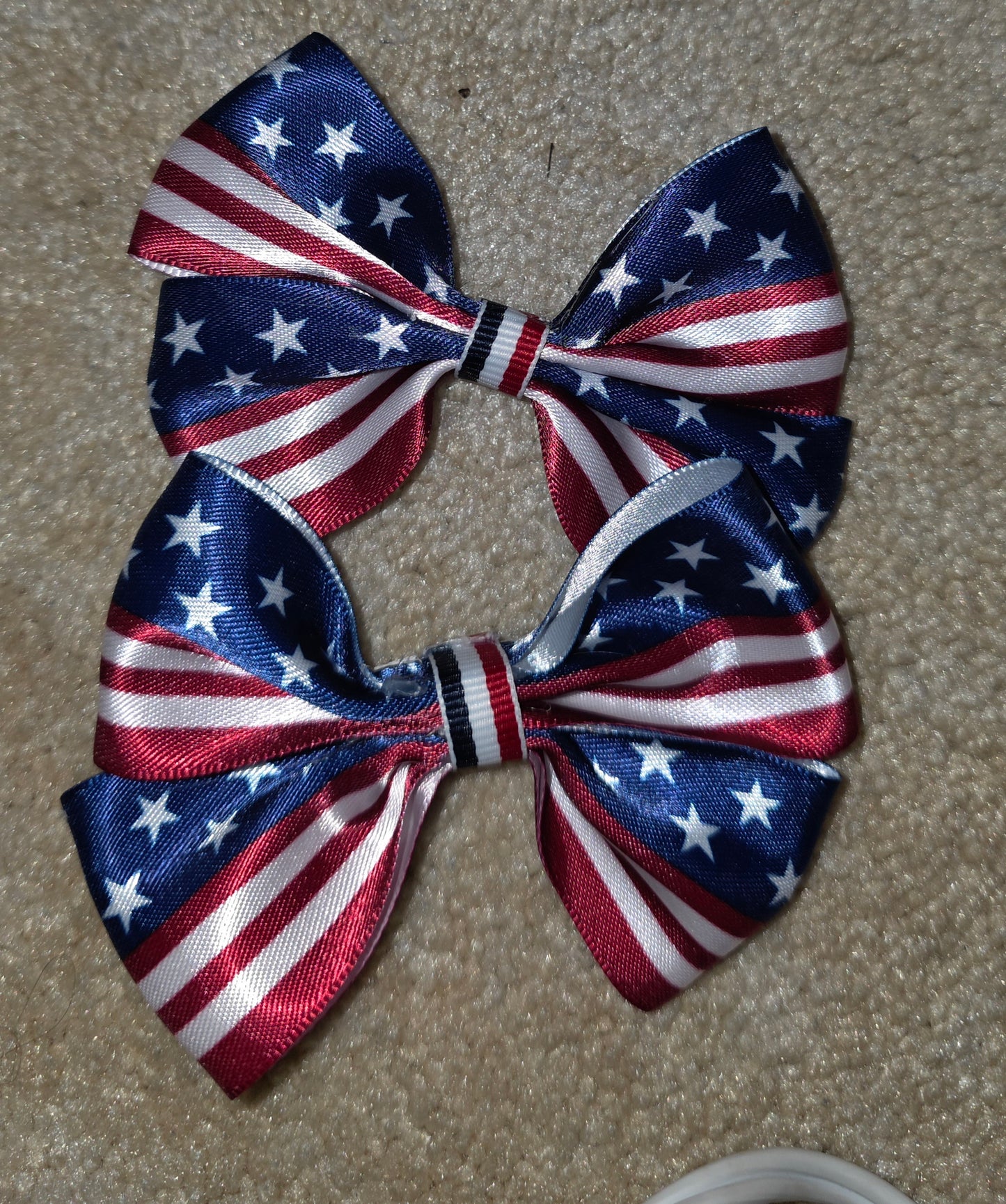 American Flag Bows